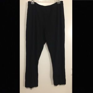 Black Knit Pants by Soft Surroundings size Large
